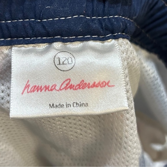 Hanna Andersson boy’s pirate swim trunks size 6 120 - Picture 3 of 8